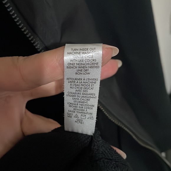 Calvin Klein slimfit XL combination jacket. Part knit cotton.excellent condition - Picture 9 of 9